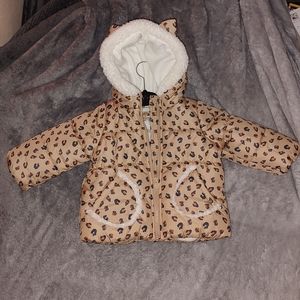 Just One You Animal Print Puffy Coat 18 Months